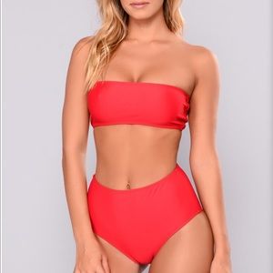 Fashion Nova Red bikini
